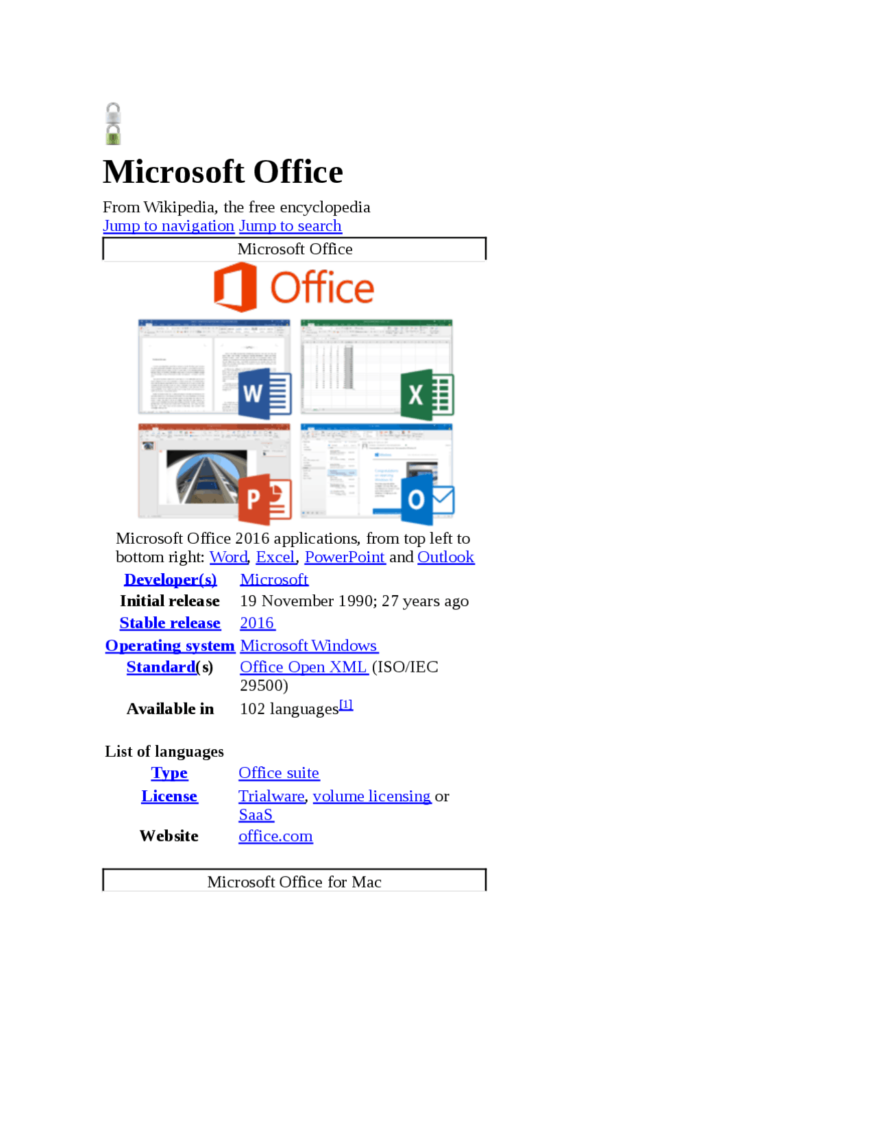 microsoft office for mac volume licensing